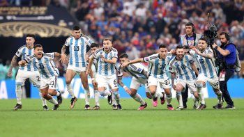 Festejo de la Selección Argentina campeona de Qatar 2022 - @fifaworldcup_es Festejo de la Selección Argentina campeona de Qatar 2022 - @fifaworldcup_es