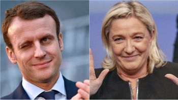 Macron y Le Pen, los favoritos Macron y Le Pen, los favoritos