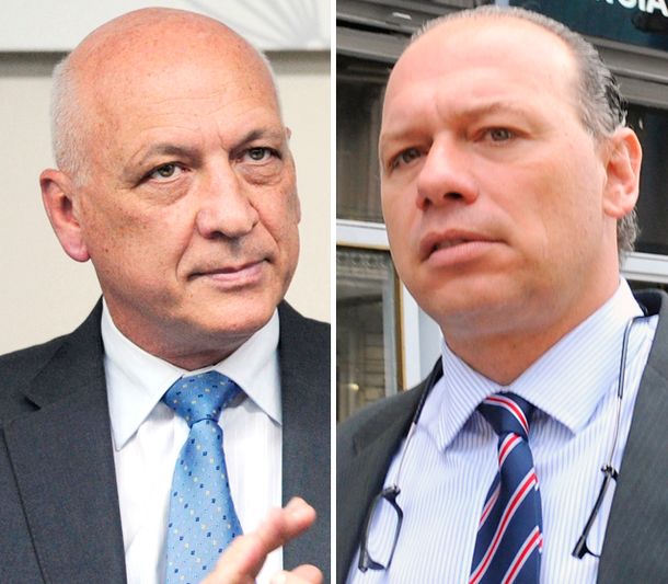 Chocan Bonfatti y Berni por la inseguridad en Santa Fe