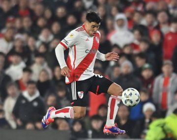 Marcos Acuña debutó en River.