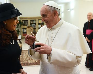 CFK viaja a Roma para la cumbre con el Papa