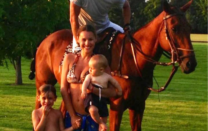 La primera imagen familiar de Pampita tras la muerte de su hija