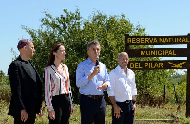 En Pilar, Macri anunció medidas para proteger el medio ambiente