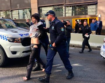 Pánico en Sidney: un hombre asesinó a una mujer a puñaladas en pleno centro