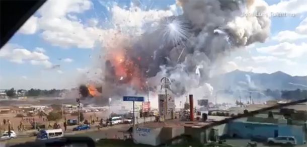 Al menos 26 muertos  y 70 heridos por una explosión en México