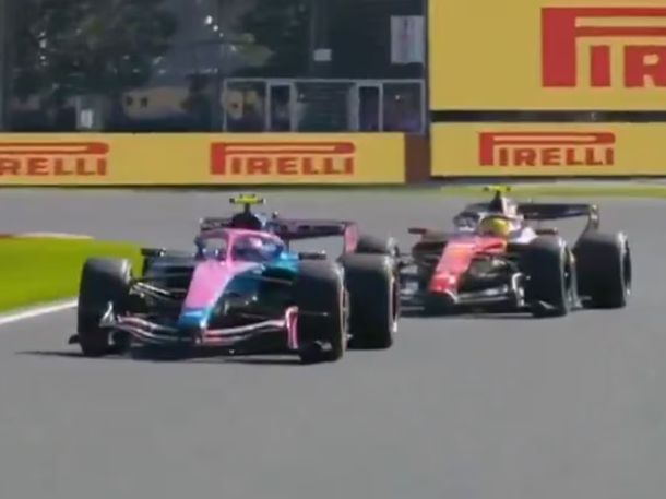 Video: el momento de tensión entre Colapinto y Hamilton tras una falla en su auto