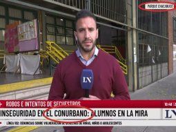 El pifie de LN+ sobre Parque Chacabuco: Inseguridad en el Conurbano