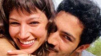 el tierno posteo de ursula corbero y el chino darin: antes de ser tres el tierno posteo de ursula corbero y el chino darin: antes de ser tres