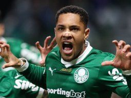 La burla de Vitor Roque a River tras la clasificación de Palmeiras en la Libertadores