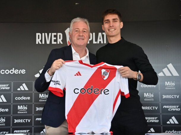 River presentó oficialmente a Federico Gattoni: así le fue en Anderlecht