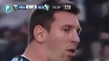 preocupacion: messi volvio a vomitar en la cancha preocupacion: messi volvio a vomitar en la cancha