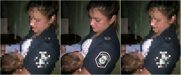 Micaela Mongiano amamantó a un bebé que perdió a su madre