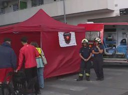 Permiten a habitantes del edificio derrumbado en Parque Patricios ingresar a sus hogares
