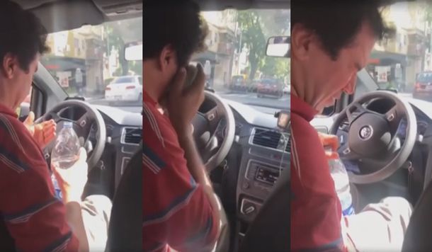Un taxista discutió con otro conductor y terminó con gas pimienta en los ojos
