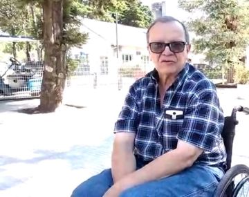 Alfredo tiene una costosa discapacidad y fue echado del INTI tras 13 años: No sé qué voy a hacer