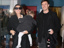 El marido de Pampita fue a votar con ella en Ciudad