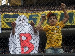 El famoso Fantasma de la B, presente en La Bombonera