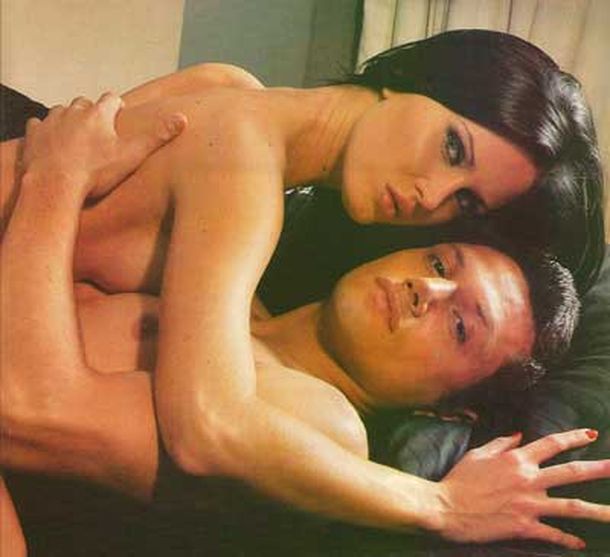 Natalie Weber y Mauro Zárate