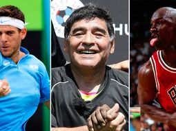a minutos de la final de la copa davis, maradona pidio que del potro sea como jordan a minutos de la final de la copa davis, maradona pidio que del potro sea como jordan