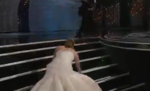 La caídad de Jennifer Lawrence