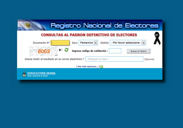 ¿Dónde voto? Consultá el padrón antes de salir de casa