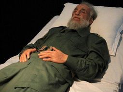 Falsa foto de Fidel Castro muerto que circula por redes sociales Falsa foto de Fidel Castro muerto que circula por redes sociales