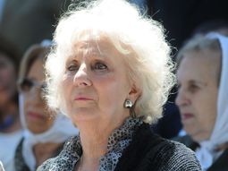 Según Estela De Carlotto que Macri gane sería pésimo para los DDHH