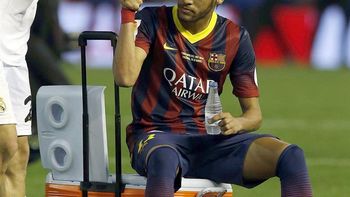 barcelona sigue sumando palidas: se lesiono una de sus estrellas barcelona sigue sumando palidas: se lesiono una de sus estrellas