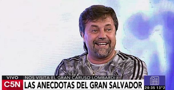 Caruso en C5N, imperdible: Me hubiera fumado un fasito con Daniel Osvaldo