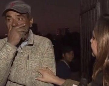 Escándalo en Chile: una periodista hizo llorar a un hombre que perdió todo en un incendio