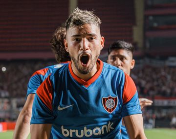 Iván Leguizamón, jugador de San Lorenzo.