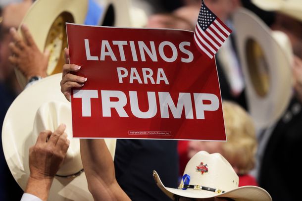 Los latinos de Florida increíblemente acompañaron a Donald Trump