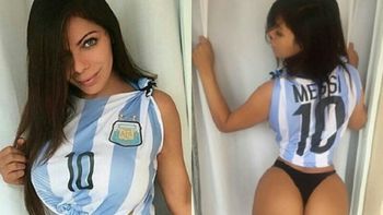 La voluptuosa morocha no podía dejarla pasar... La voluptuosa morocha no podía dejarla pasar...