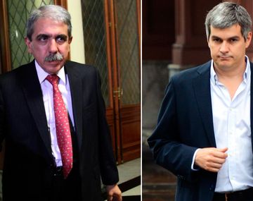 Aníbal Fernández recibió a Marcos Peña