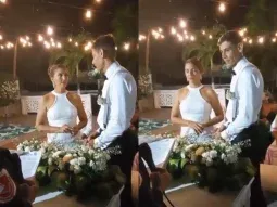 Le dijo no en el altar y se hizo viral
