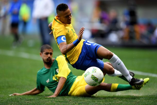 Brasil defraudó y sólo empató ante Sudáfrica en su debut en Río 2016