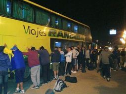 Los barras quedaron detenidos Los barras quedaron detenidos
