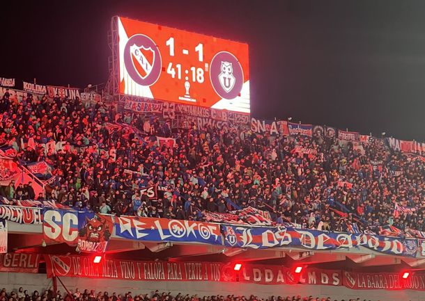 Conmebol anunció que Independiente vs. Universidad de Chile quedó cancelado: qué va a pasar