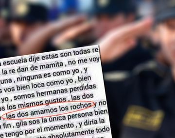 Marcha atrás con cadetes de la Federal