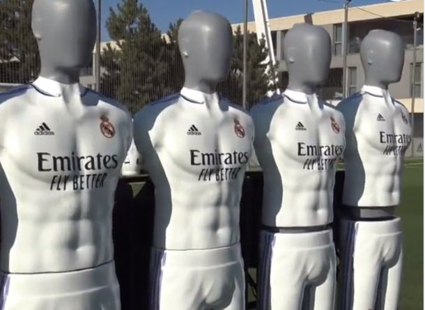 Real Madrid y la excelencia: futbolistas robots para practicar tiros libes