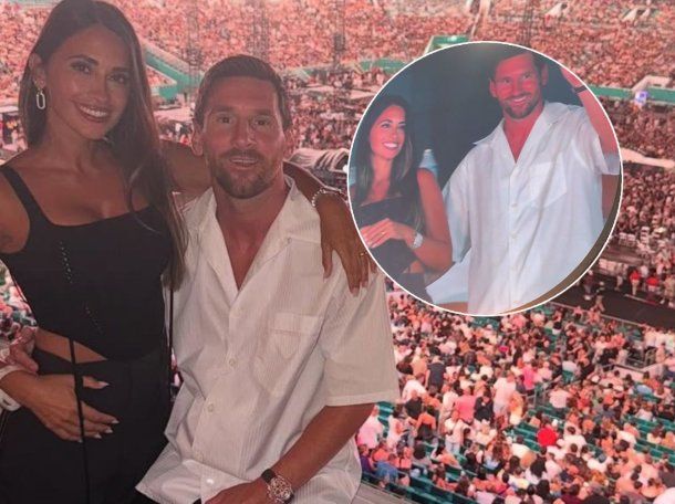 Lionel Messi y Antonela Roccuzzo fueron sensación en el recital de Coldplay: salieron en la kisscam