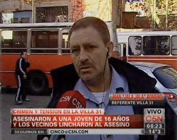 Una joven de 14 años muere durante un tiroteo en la Villa 31
