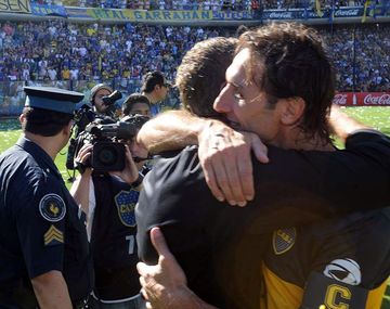 Palermo y Schiavi emocionaron La Bombonera