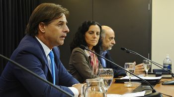 Azucena Arbeleche y el presidente Luis Lacalle Pou. Azucena Arbeleche y el presidente Luis Lacalle Pou.