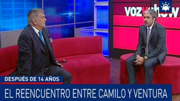 El reencuentro de Camilo García y Luis Ventura tras 14 años de distancia