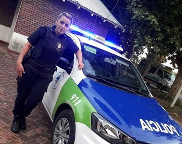 Policía bonaerense salvó a la beba de una mujer atropellada