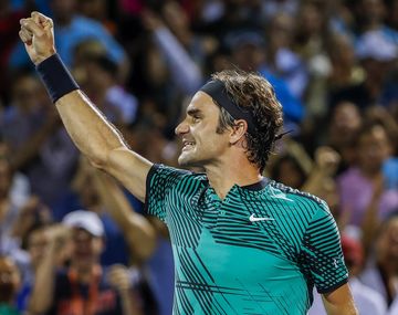 Roger Federer le ganó a Kyrgios