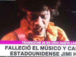 Falleció el músico y cantautor estadounidense Jimi Hendrix, la nueva del canal que mató a Shakespeare en 2021