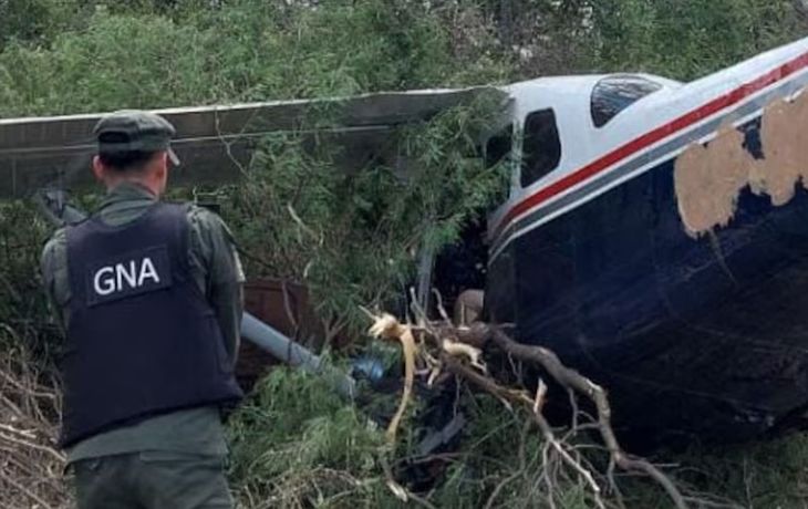 Una avioneta narco se estrelló en Salta: llevaba 140 kilos de cocaína