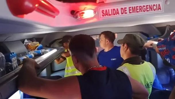 Escándalo en la ruta: armas y drogas frenaron a la barra de San Lorenzo rumbo a Uruguay